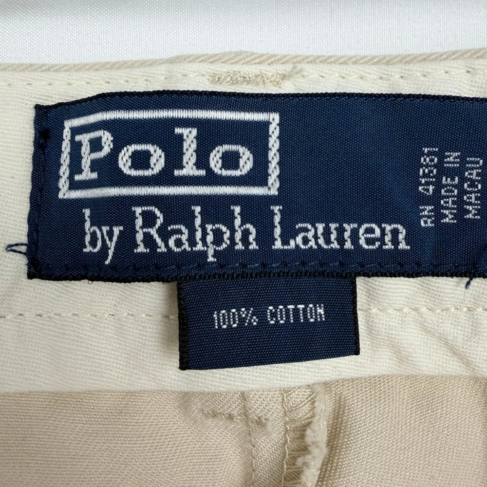 Polo Ralph Lauren The Prospect Pant 36/34 Khaki Classic Chino
